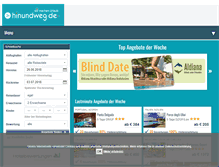 Tablet Screenshot of hinundweg.de